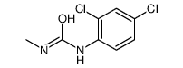 1-(2,4-dichlorophenyl)-3-methylurea结构式