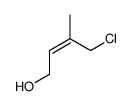 4-chloro-3-methylbut-2-en-1-ol结构式