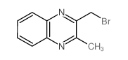 2-(bromomethyl)-3-methyl-quinoxaline结构式