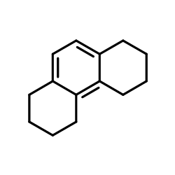 1,2,3,4,5,6,7,8-八氢菲结构式
