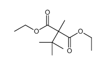 diethyl 2-tert-butyl-2-methylpropanedioate结构式