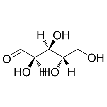 L-阿拉伯糖结构式