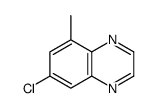 Quinoxaline, 7-chloro-5-methyl- (9CI)结构式