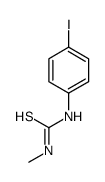 1-(4-iodophenyl)-3-methylthiourea结构式