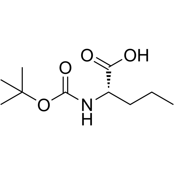 N-Boc-L-正缬氨酸结构式