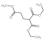 1,1,3-Propanetricarboxylicacid, 1,1-diethyl 3-methyl ester结构式