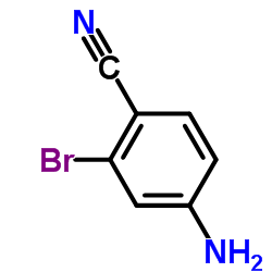 4-氨基-2-溴苯腈结构式
