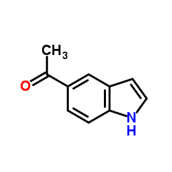 5-乙酰吲哚结构式