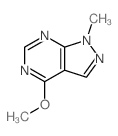 5-methoxy-9-methyl-2,4,8,9-tetrazabicyclo[4.3.0]nona-2,4,7,10-tetraene结构式