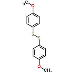 4,4'-二甲氧基二苯二硫结构式