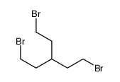 1,5-dibromo-3-(2-bromoethyl)pentane结构式