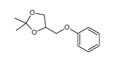 2,2-dimethyl-4-(phenoxymethyl)-1,3-dioxolane结构式
