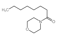 4-Octanoylmorpholine结构式