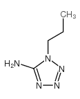 1-丙基-1H-四唑-5-胺结构式
