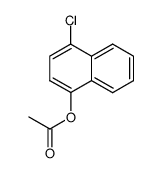 4-Chloro-1-naphthol acetate结构式