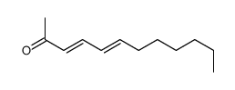 dodeca-3,5-dien-2-one结构式
