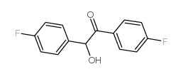 1,2-bis(4-fluorophenyl)-2-hydroxyethanone结构式