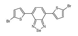 4,7-BIS(5-BROMOTHIOPHEN-2-YL)BENZO[C][1,2,5]SELENADIAZOLE结构式