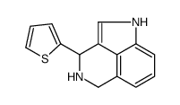 1,3,4,5-Tetrahydro-3-(2-thienyl)pyrrolo[4,3,2-de]isoquinoline结构式