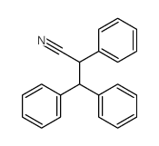Benzenepropanenitrile, a,b-diphenyl-结构式
