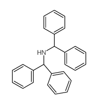 N-benzhydryl-1,1-diphenyl-methanamine结构式