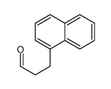 3-naphthalen-1-ylpropanal结构式