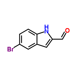 5-氯吲哚-2-甲醛结构式
