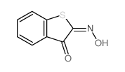 (2Z)-2-hydroxyiminobenzothiophen-3-one结构式