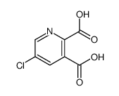 5-Chloro-pyridine-2,3-dicarboxylic acid结构式