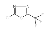2-氯-5-三氟甲基-(1,3,4)-噻重氮结构式