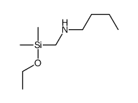 N-[[ethoxy(dimethyl)silyl]methyl]butan-1-amine结构式