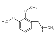 2,3-二甲氧基苯甲酰基甲胺结构式
