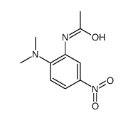 2'-DIMETHYLAMINO-5'-NITROACETANILIDE结构式