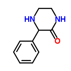 3-氧代-2-苯基哌嗪结构式