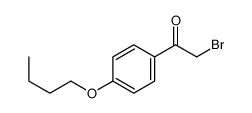 2-bromo-1-(4-butoxyphenyl)ethanone结构式