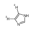 imidazole-4,5-d2结构式