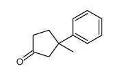 3-methyl-3-phenylcyclopentan-1-one结构式