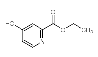 4-羟基-2-吡啶羧酸乙酯结构式