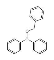diphenyl-phenylmethoxy-phosphane结构式