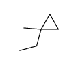 CYCLOPROPANE,1-ETHYL-1-METHYL-结构式