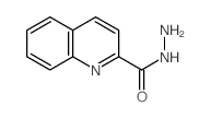 喹啉-2-碳酰肼结构式