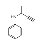 N-(1-Methyl-2-propynyl)benzenamine结构式