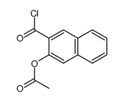 3-acetoxy-2-naphthoic acid chloride结构式