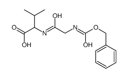 3-methyl-2-[[2-(phenylmethoxycarbonylamino)acetyl]amino]butanoic acid结构式