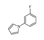 1-(3-氟苯基)吡咯结构式