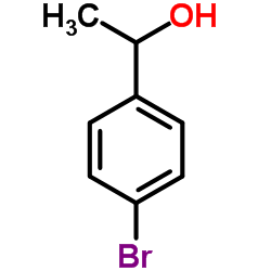 1-(4-溴苯基)-1-乙醇结构式