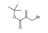 tert-butyl 2-(bromomethyl)acrylate结构式