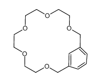 3,6,9,12,15-pentaoxabicyclo[15.3.1]henicosa-1(21),17,19-triene结构式