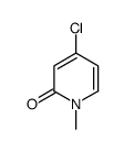 4-氯-1-甲基吡啶-2(1H)-酮结构式