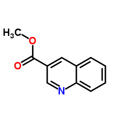 喹啉-3-羧酸甲酯结构式